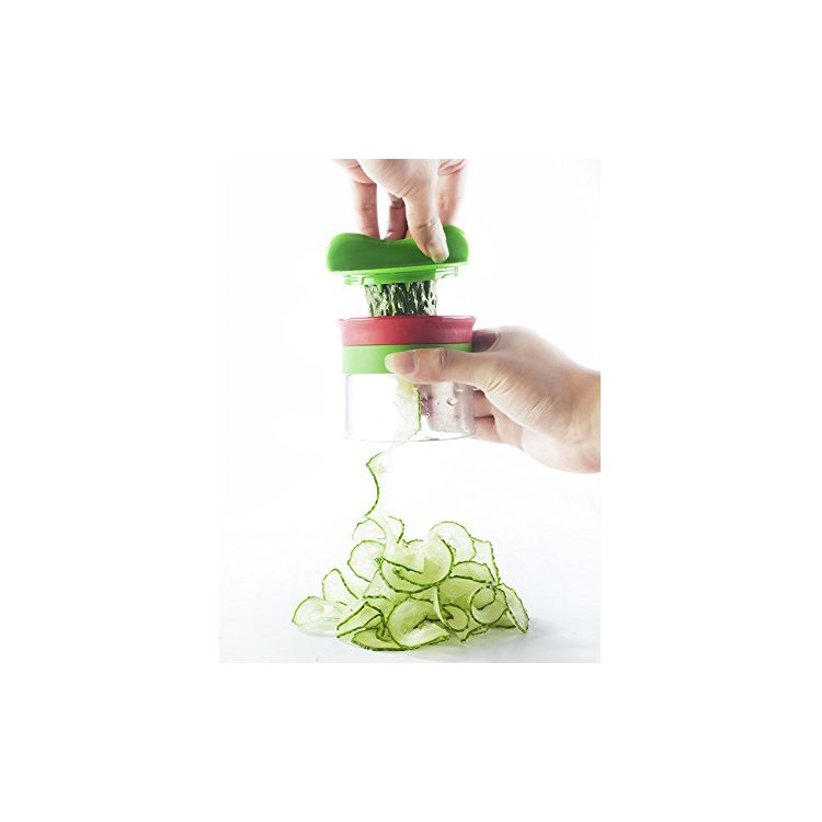 Colorized Handheld Vegetable Spiralizer Fruit Vegetable kitchen Spiral Cutter-2