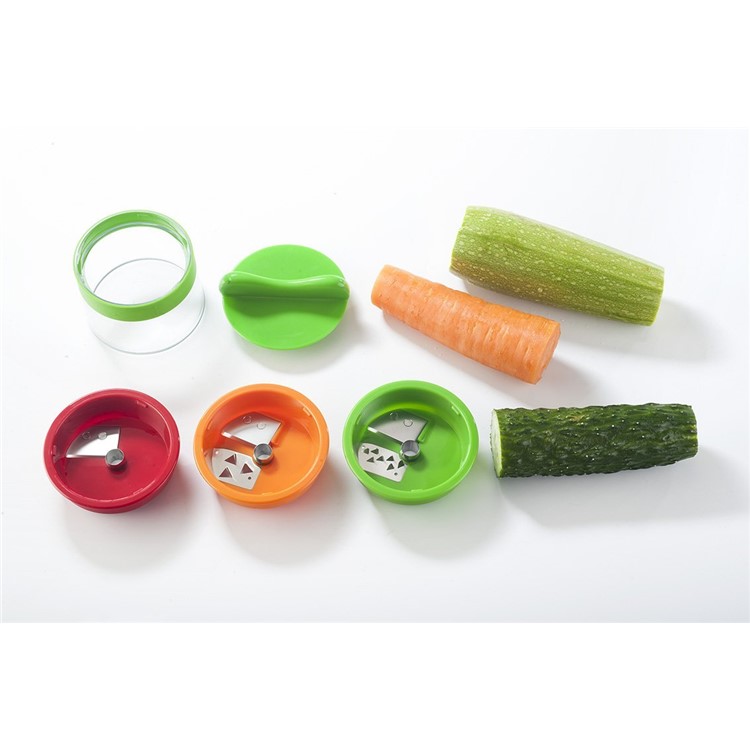 Colorized Handheld Vegetable Spiralizer Fruit Vegetable kitchen Spiral Cutter-5