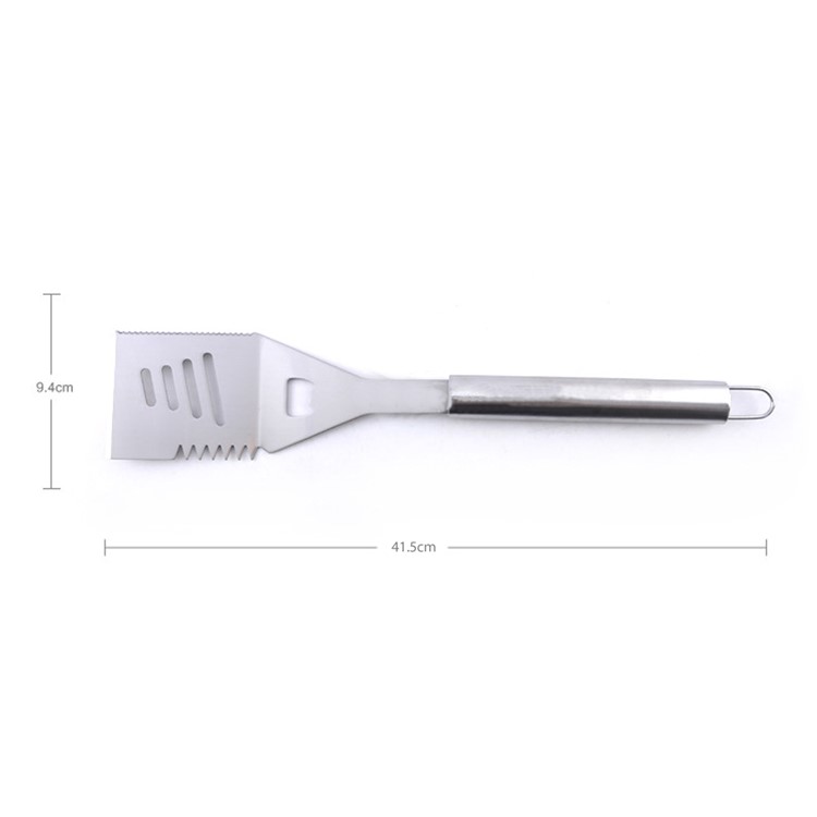 3-in-1 Spatula + Tong + Fork BBQ Grill Tool Set-10