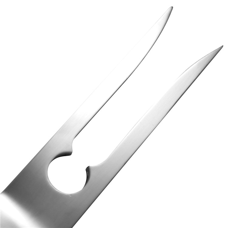 3-in-1 Spatula + Tong + Fork BBQ Grill Tool Set-4