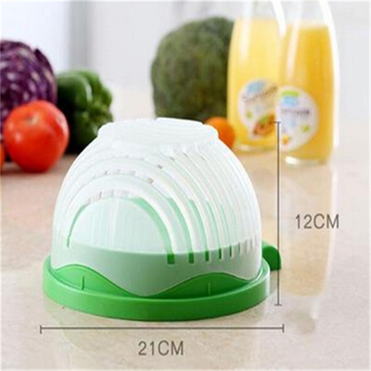 60-Second Salad Maker Cutter Bowl Easy Make Your Salad in 60 Seconds-2