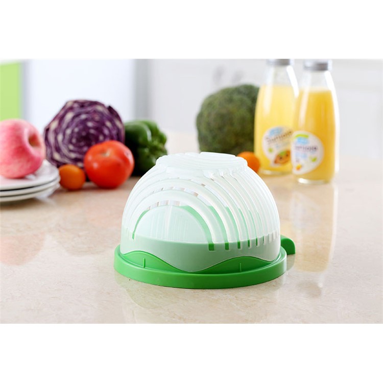 60-Second Salad Maker Cutter Bowl Easy Make Your Salad in 60 Seconds-4