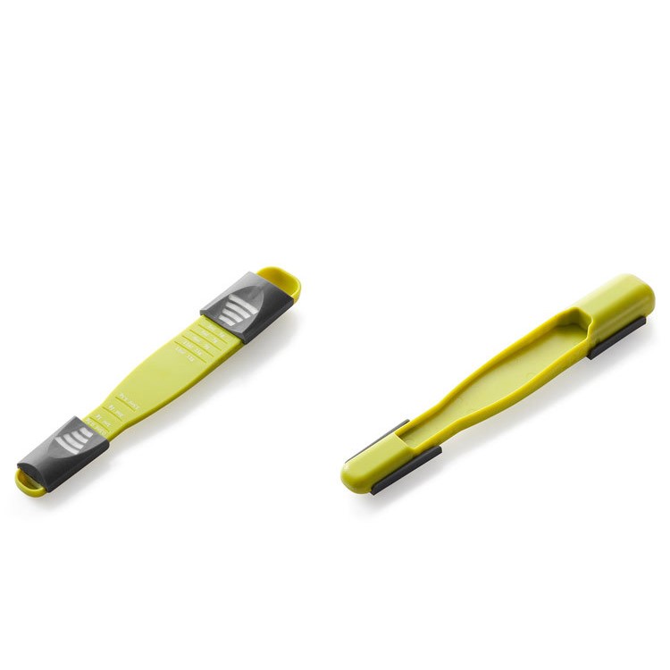 Measuring Löffel Double End Einstellbare Skala Acht Stände Metric Löffel - Grün-12