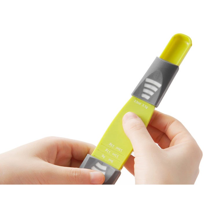 Measuring Löffel Double End Einstellbare Skala Acht Stände Metric Löffel - Grün-4