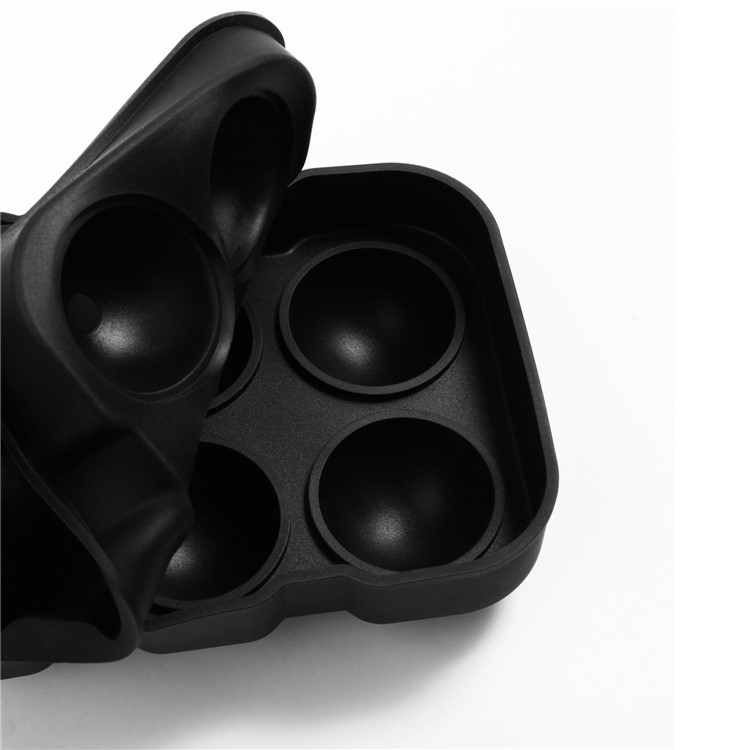 6 Compartments Mini Silicone Semi-circle Shape Ice Cube Candy Cake Chocolate Mold-3
