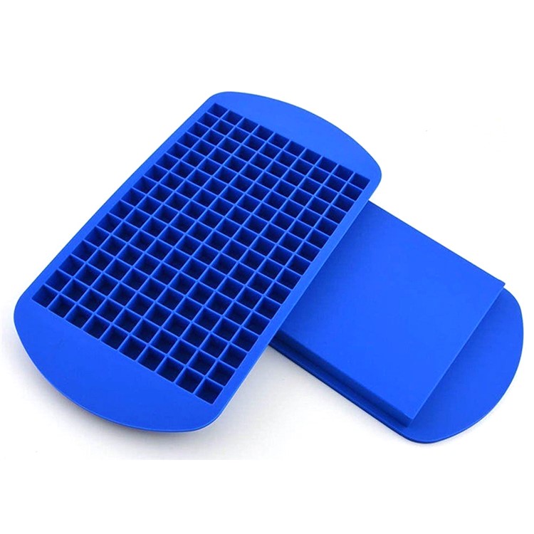 Round Shape Mini Silicone Ice Cube Candy Cake Chocolate Mold - Blue-10