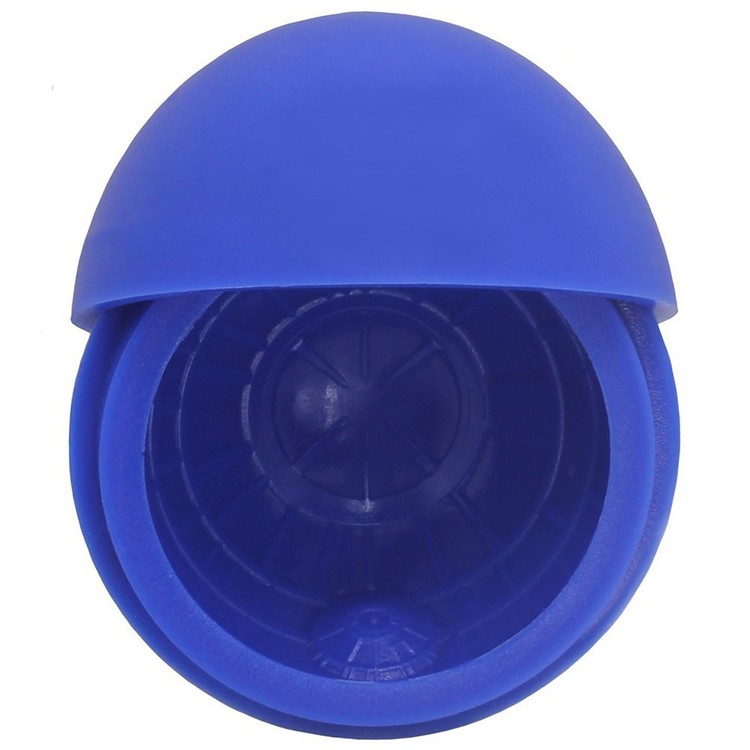 Round Shape Mini Silicone Ice Cube Candy Cake Chocolate Mold - Blue-2
