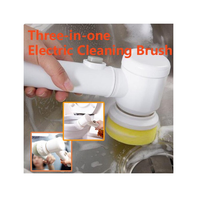 3 in 1 Magic Electric Cleaning Brush Multifunctional Brush for Bathtub Kitchen Carpet etc-1