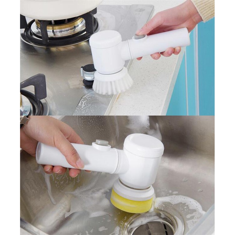 3 in 1 Magic Electric Cleaning Brush Multifunctional Brush for Bathtub Kitchen Carpet etc-4