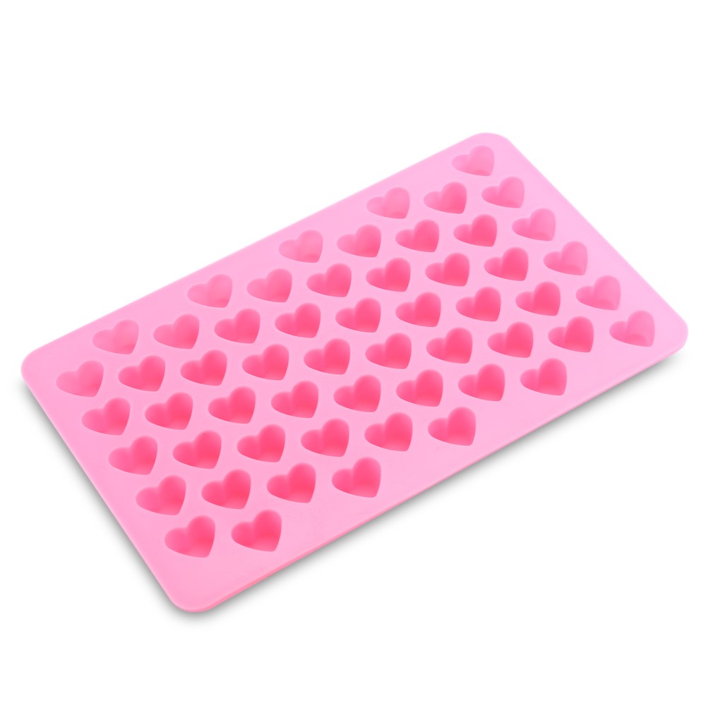 Mini Silicone a Forma di Cuore Cubo Ghiaccio Caramella Cioccolato Stampo