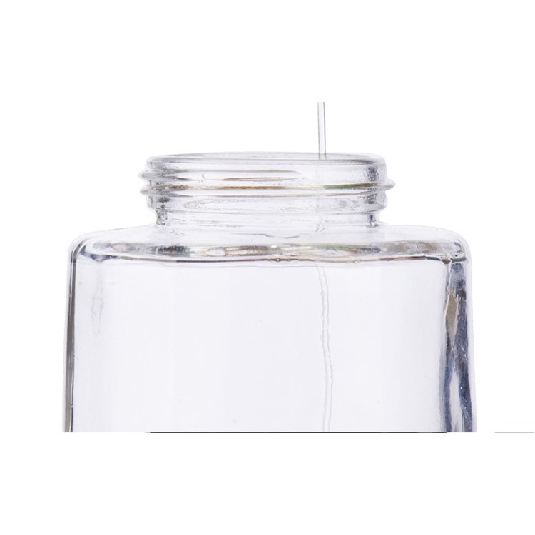 500ml Press Type Glass Bottle Oil Measure Dispenser Multi-functional Vinegar Sauce Bottle-7