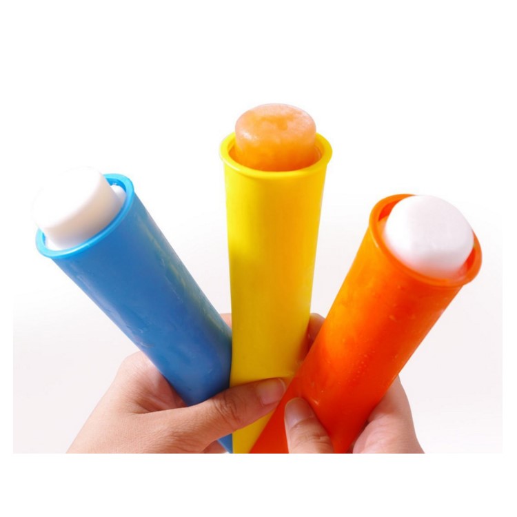 10Pcs/Set Silicone Ice Pop Molds 10 Vibrant Colors-6