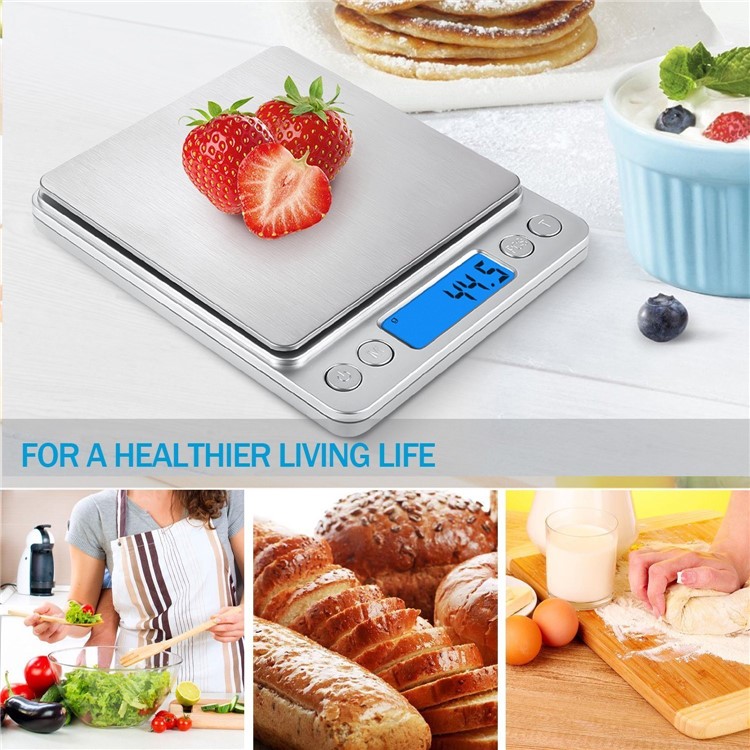 1Kg/0.1g High Accuracy Digital Scale Kitchen Food Jewelry Scale with LCD Display-1