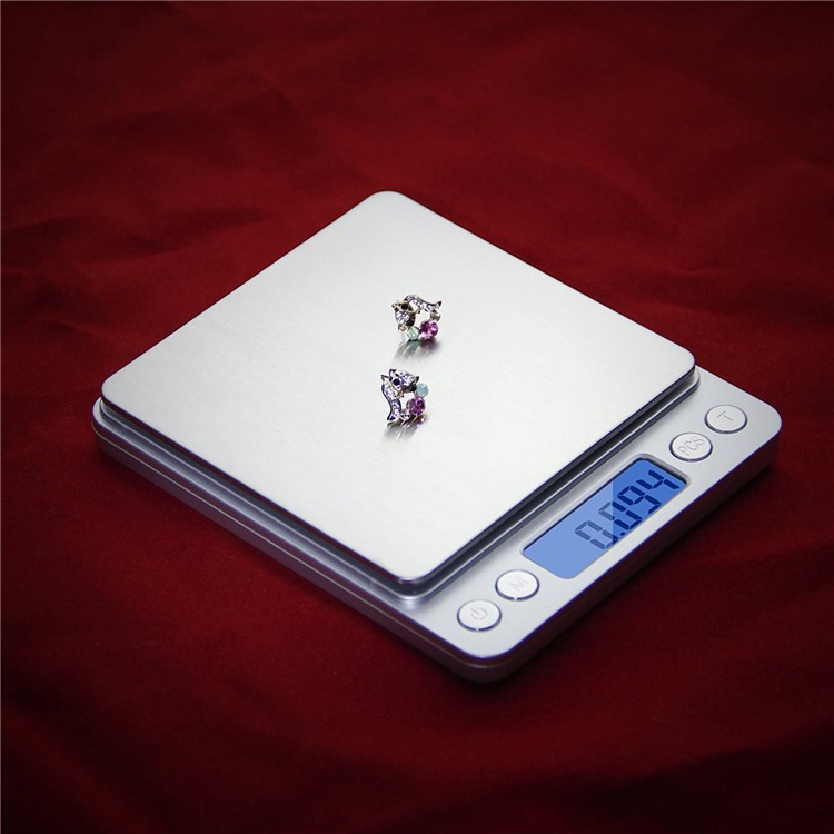 1Kg/0.1g High Accuracy Digital Scale Kitchen Food Jewelry Scale with LCD Display-3