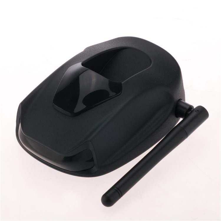 HY2440 433Mhz Wireless Socket 2D Barcode Reader - Black-3