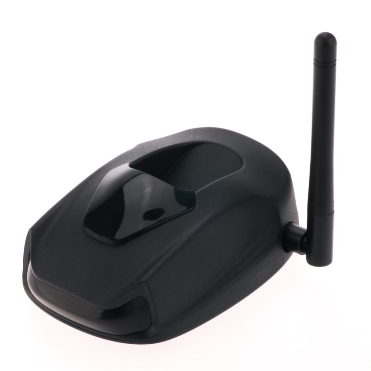 HY2440 433Mhz Wireless Socket 2D Barcode Reader - Black-4