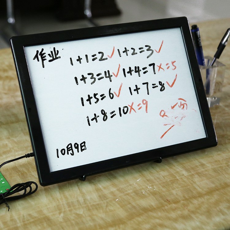 SC-K3324 Dual-use Kids Drawing Board Lighted Writing Pad USB Powered Graphics Board-10