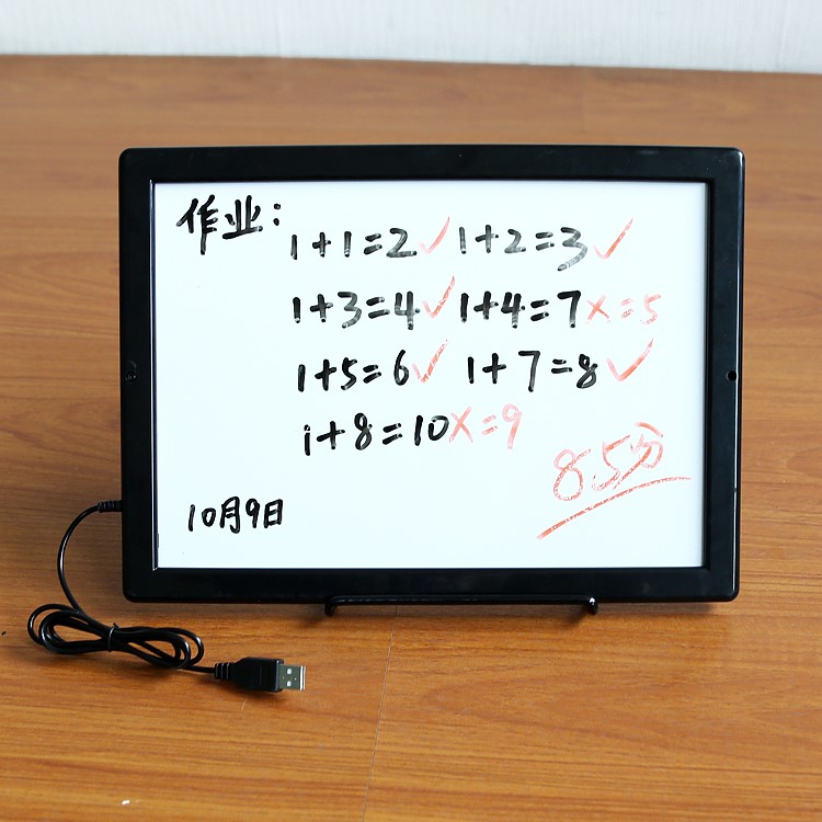 SC-K3324 Dual-use Kids Drawing Board Lighted Writing Pad USB Powered Graphics Board-7