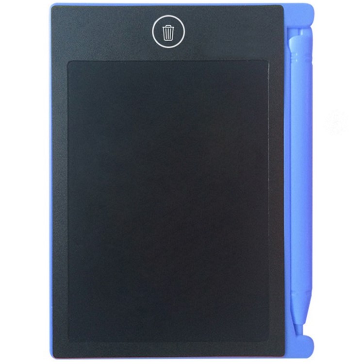 4.4-Inch Portable LCD Handwriting Board Electronic Writing Pad - Blue-4