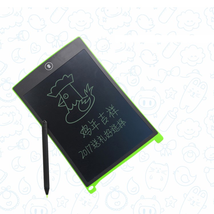 Multifunction 8.5 Inch LCD Writing Tablet Writing Board with Pen - Green-1