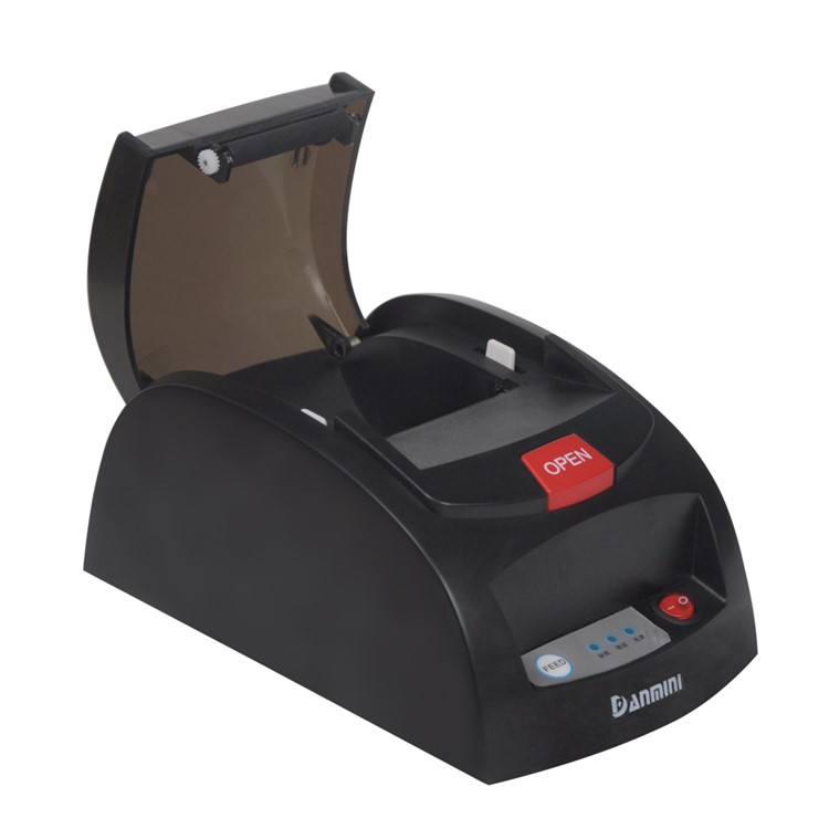 48mm Portable USB Direct Thermal Receipt Printer for POS Machine - EU Plug-1
