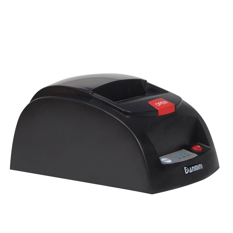 48mm Portable USB Direct Thermal Receipt Printer for POS Machine - EU Plug-2