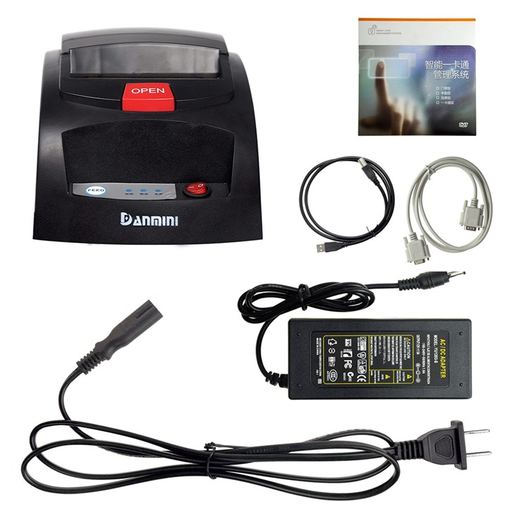 48mm Portable USB Direct Thermal Receipt Printer for POS Machine - EU Plug-6