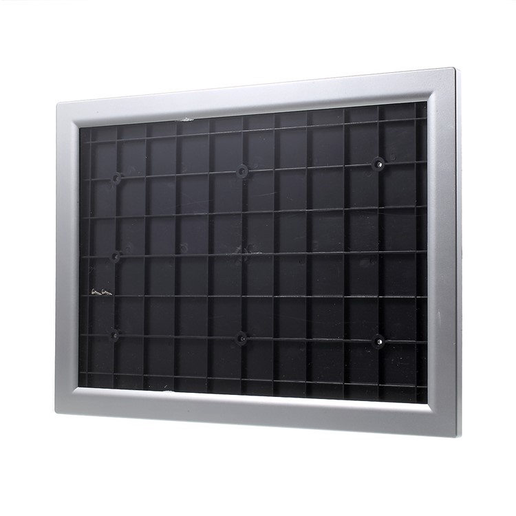 A3 Size Wall Mounted Clear Advertising Sign Box Signboard - Silver-4