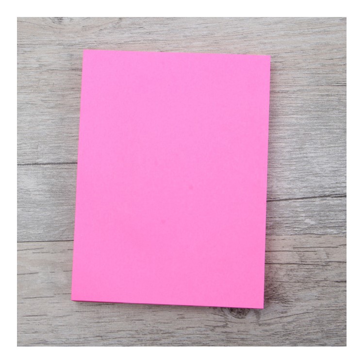Fluorescent Color Post-it 75 x 100 mm CX13-109 Strong Adhesive Note (Random Color)-4