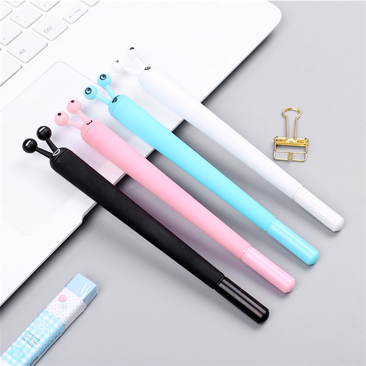 Cute Snail Gel-ink Pen 0.5mm Black Ink Signature Pen-1