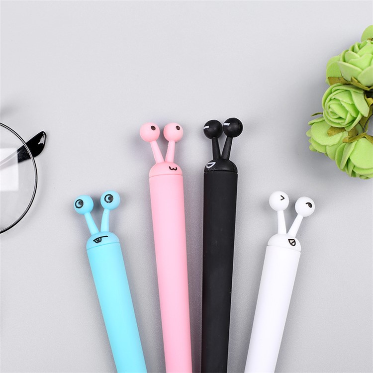 Cute Snail Gel-ink Pen 0.5mm Black Ink Signature Pen-4