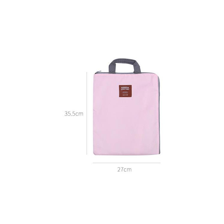 Multifunctional Portable Double-layer Zipper A4 File Bag-3