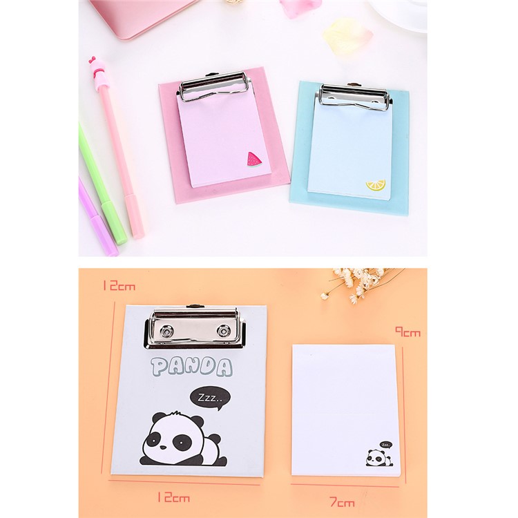 50 Sheets Creative Sticky Notes with Clamp-4