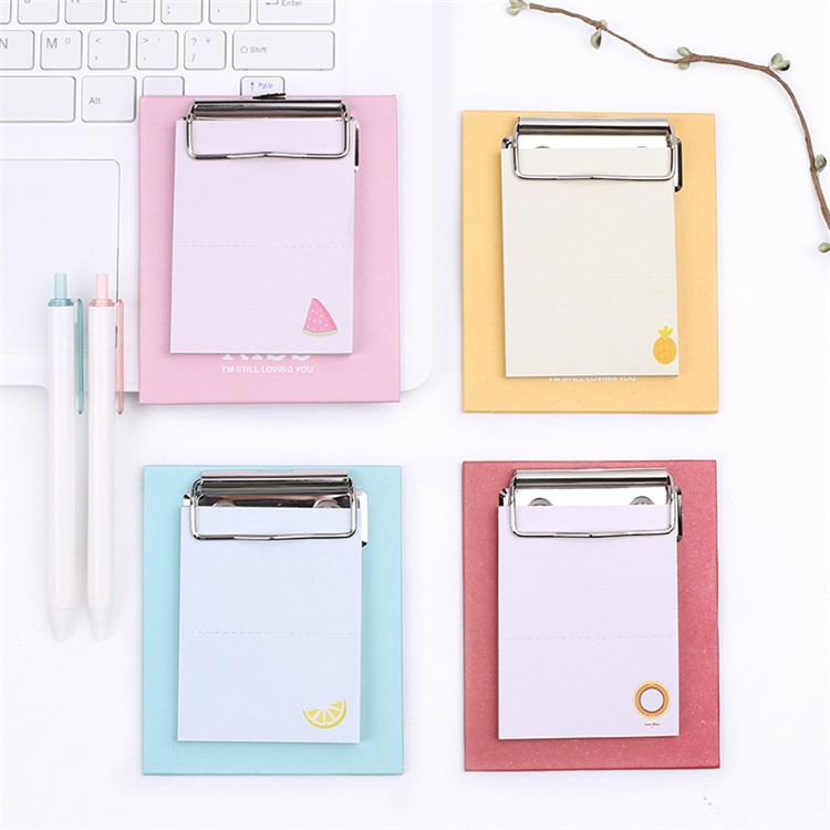 50 Sheets Creative Sticky Notes with Clamp-5