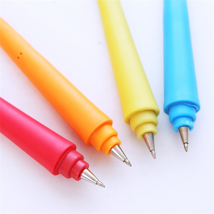 Creative School Stationery Funny Bending Hand Gesture Ballpoint Pen Black Ink Gesture Pen-4
