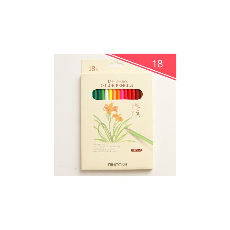 18-color Colored Pencils Drawing Pencils Perfect for Art Projects - Flat Package-1