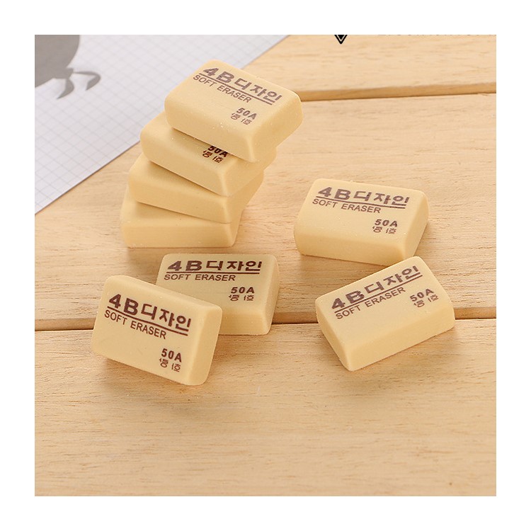 100pcs Mini Rubber 4B 100A Erasers School Supplies Gifts for Kids-1