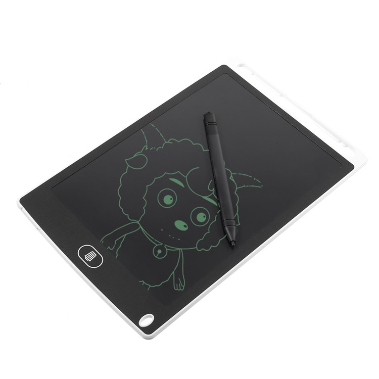 8.5 Inch LCD Writing Tablet Portable Electronic Tablet Board Ultra-thin Paperless Notepad - White-1