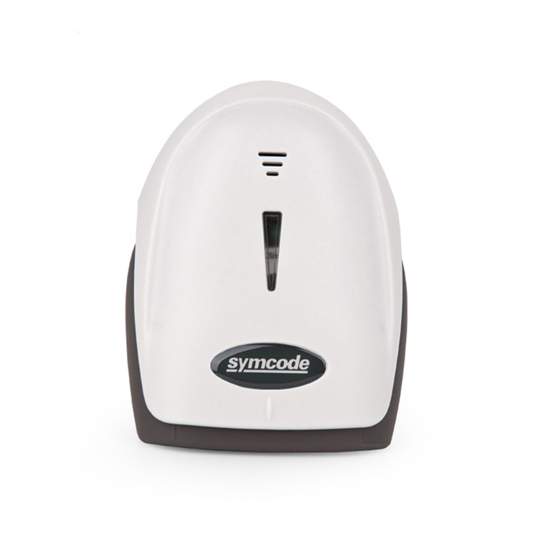 MJ-2300 Wireless One-dimensional Bluetooth Barcode LED Scanner - White-4