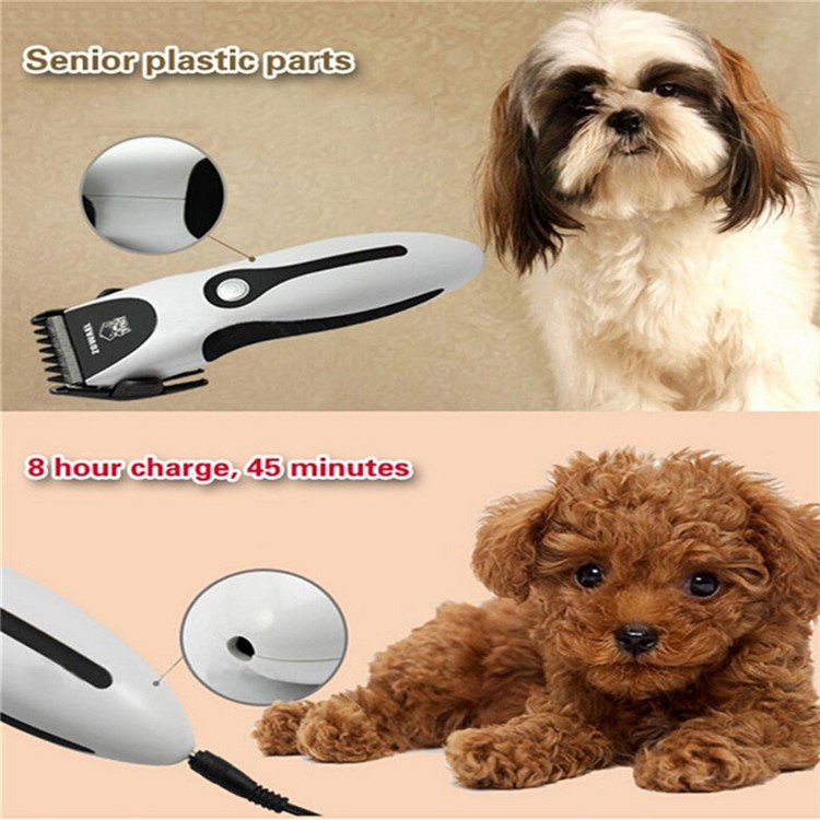 RFC-280A Low-noise Electric Pet Hair Trimmer Shaver Clipper - EU Plug-1