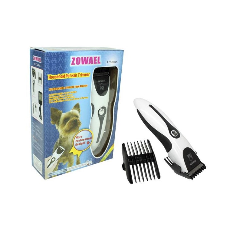 RFC-280A Low-noise Electric Pet Hair Trimmer Shaver Clipper - EU Plug-18