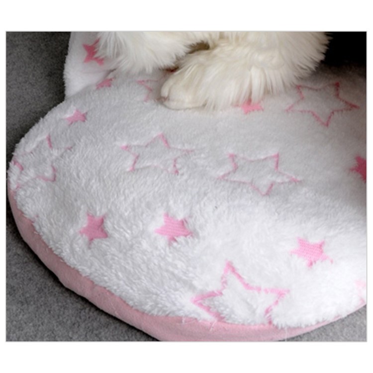 Lovely Slipper Shape Pet Dog Bed Teddy Puppy Cat Indoor House Soft Warm Cushion-5