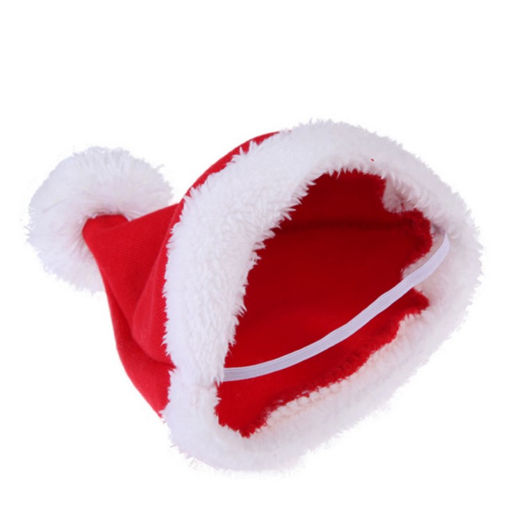 New Santa Dog Costume Christmas Pet Clothes Winter Hoodie Coat Clothes for Dog Pet - S-5