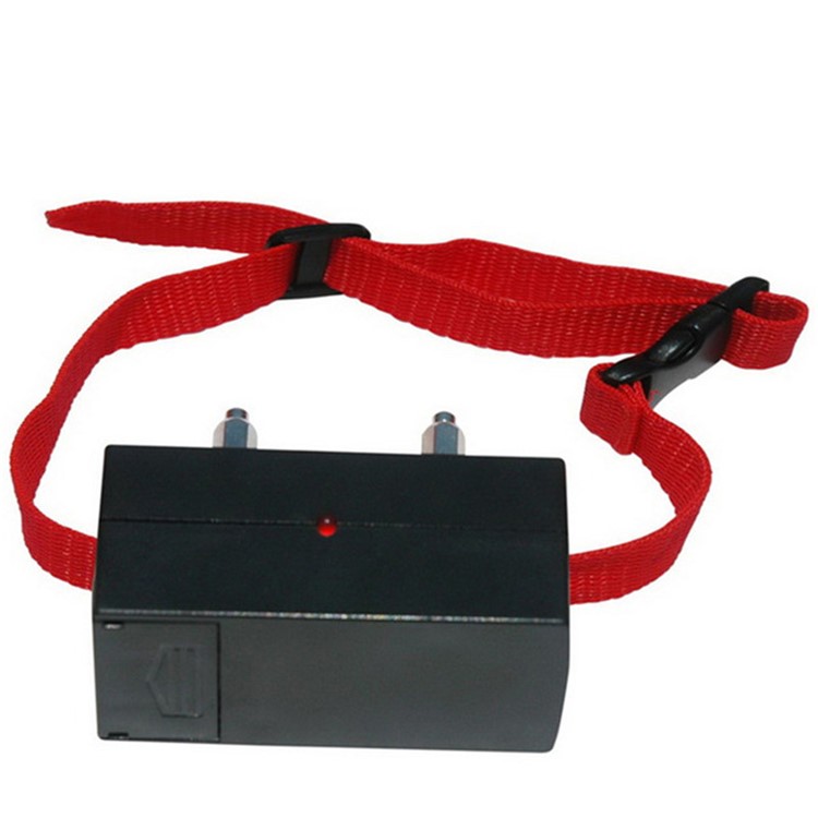 Adjustable Anti-Barking Dog Control Collar with Shock for Small / Medium / Large Dogs - Black-4