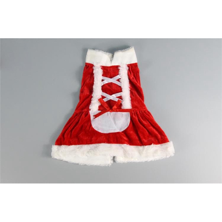 Costume Christmas Dress for Small Dog for Winter Spring - S-5