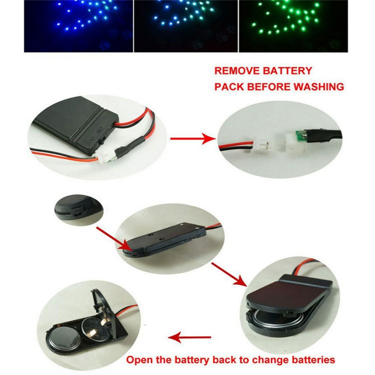 LED Costume Deer Puppy Clothes Christmas for Dog and Cat - Red / S-7