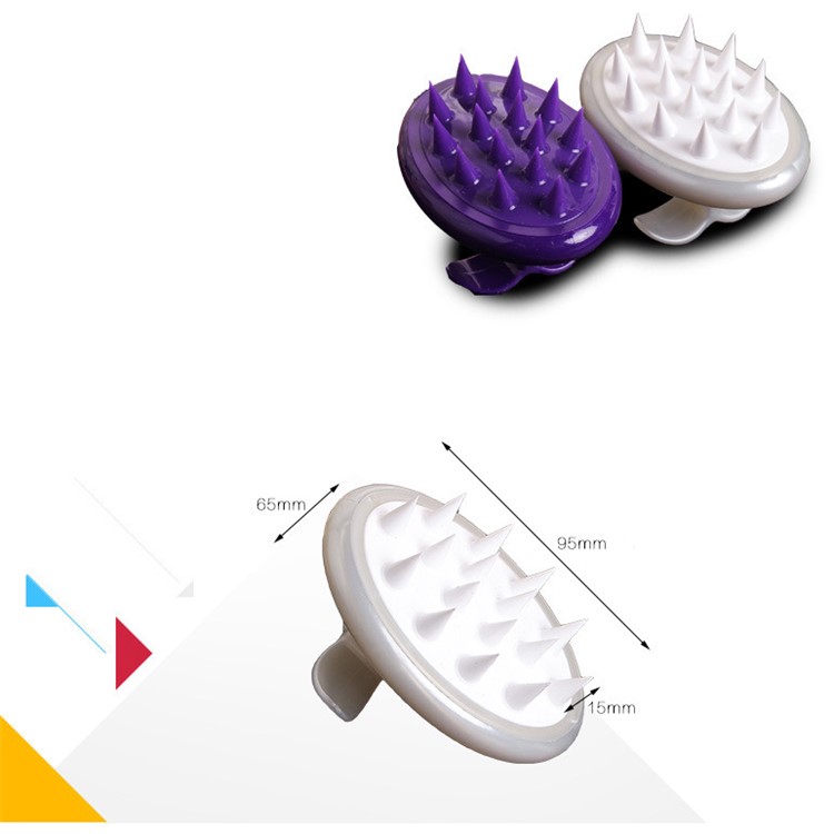 Cat Dog Brush Ultra-Soft Silicone Pins No Scratching Pet Grooming Tool Shedding Massage - White-10