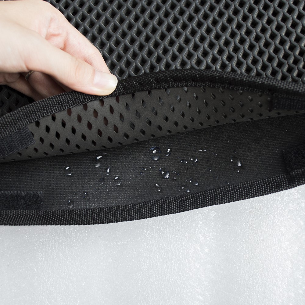 Cat Litter Trapper Litter Mat Clean Cat Mat with Water Proof Layer, Size: 46 x 60cm - Black-5