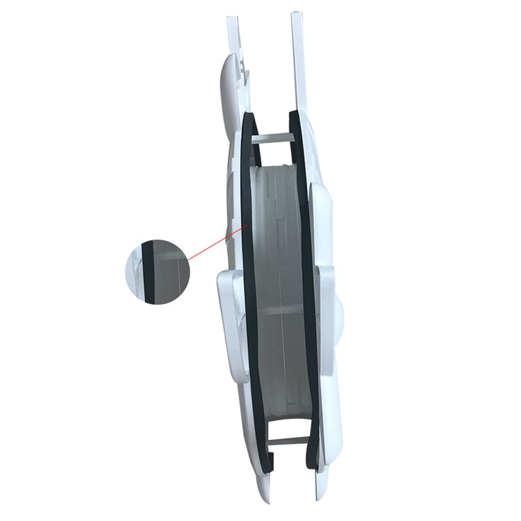 PET Interior Pet Door Easy Access Safety Attractive Keeps the Dogs Out of the Cat Room - M / White-8