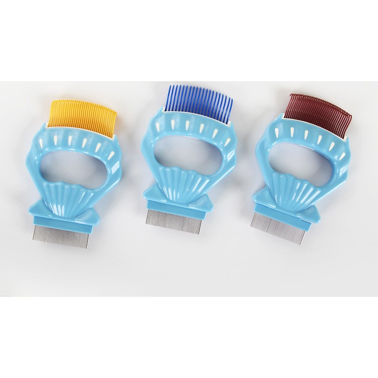 Pet Dematting Comb Grooming Undercoat Rake Brush, Size: 12 x 8cm-11
